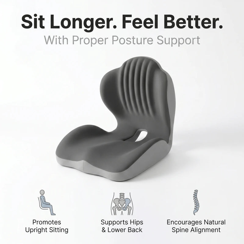 Ergonomic Back Support Seat Cushion