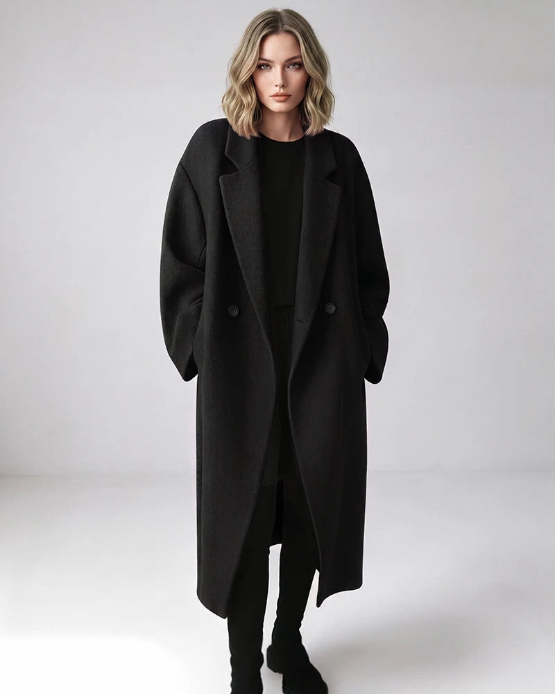 Long Double Breasted Coat