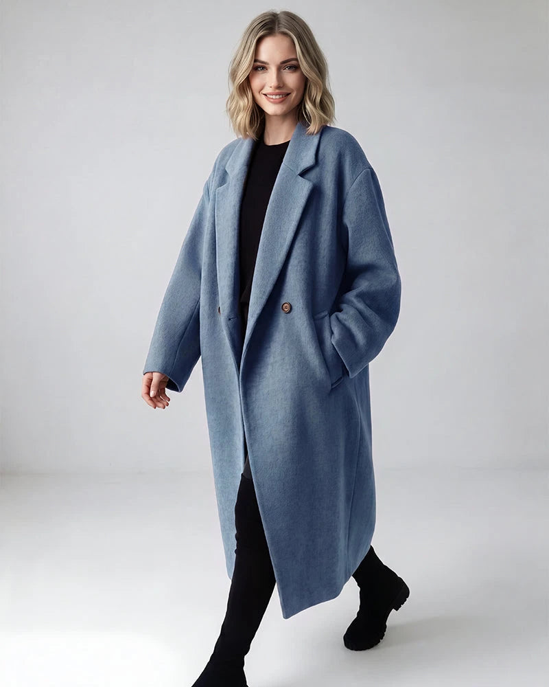 Long Double Breasted Coat