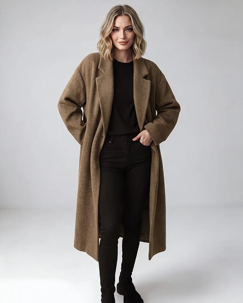 Long Double Breasted Coat