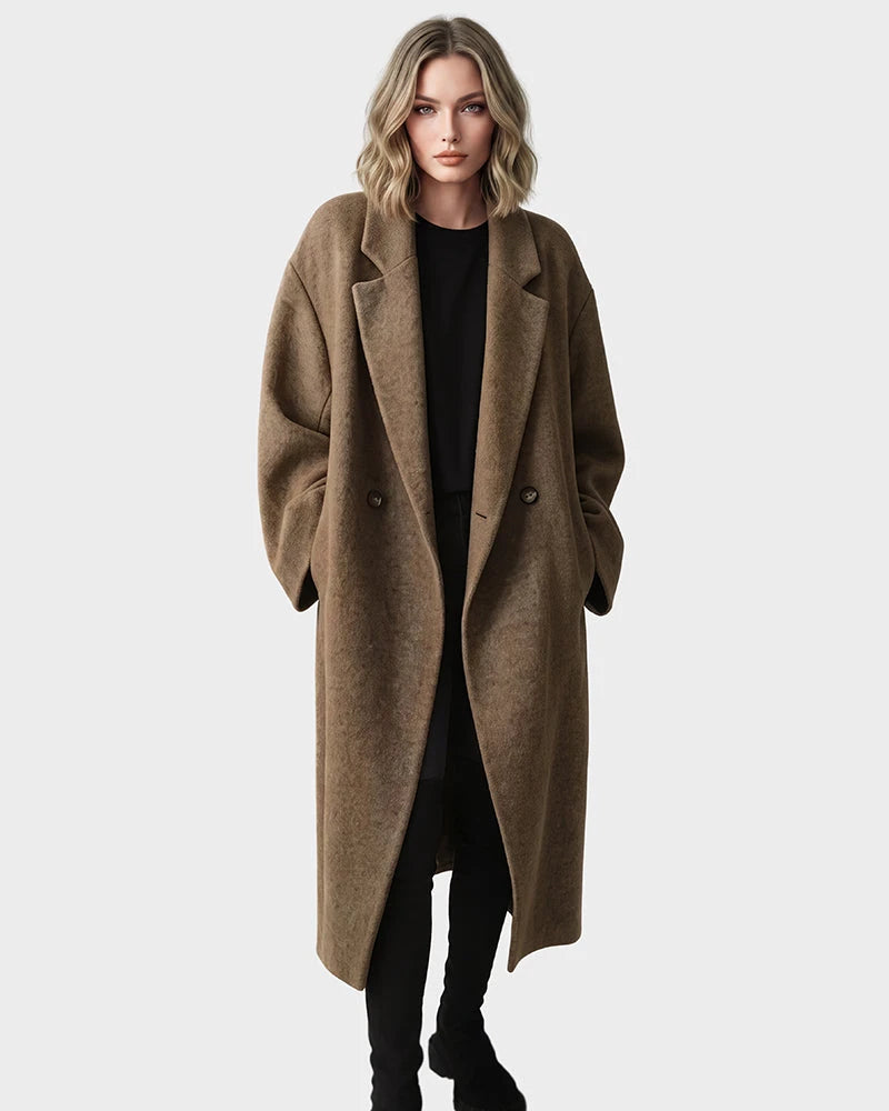 Long Double Breasted Coat