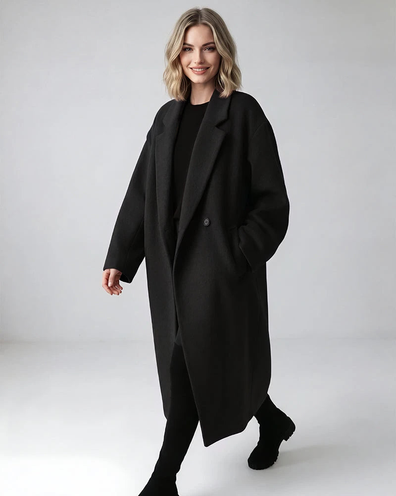 Long Double Breasted Coat