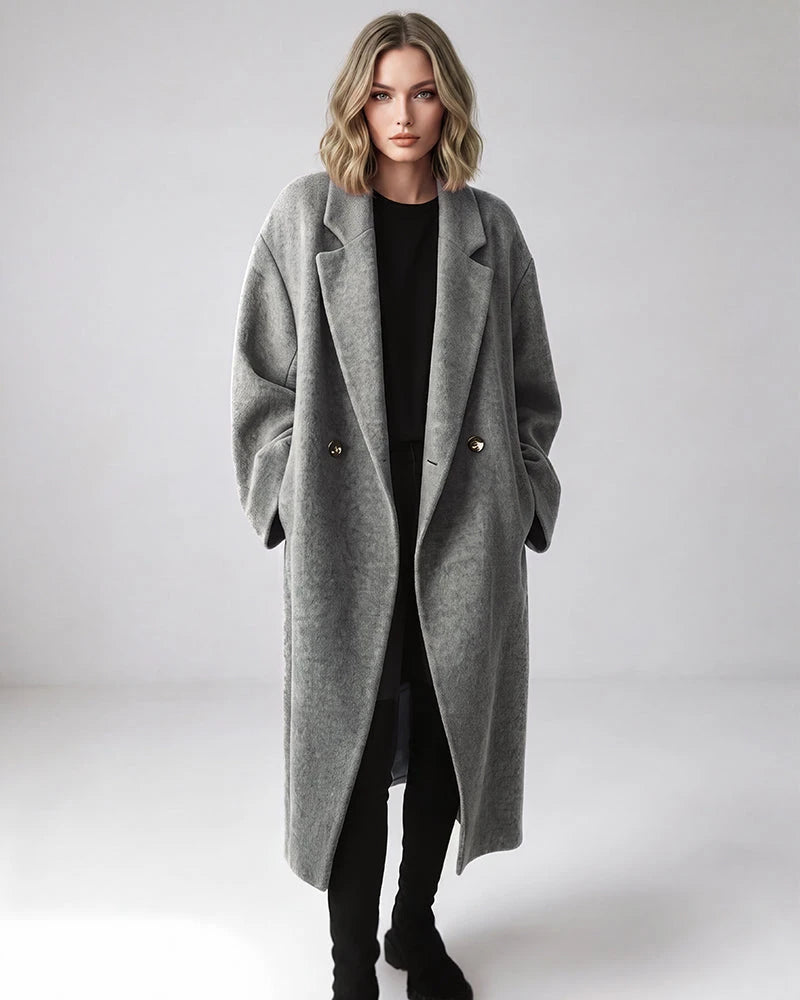 Long Double Breasted Coat
