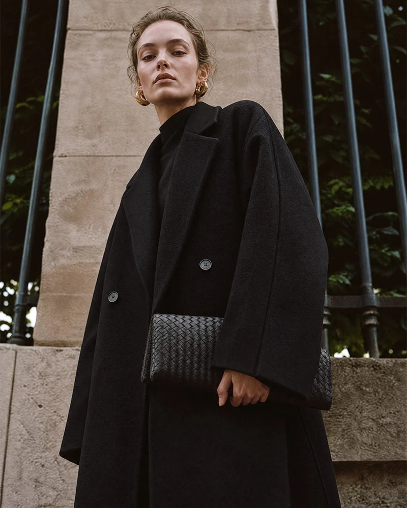 Long Double Breasted Coat