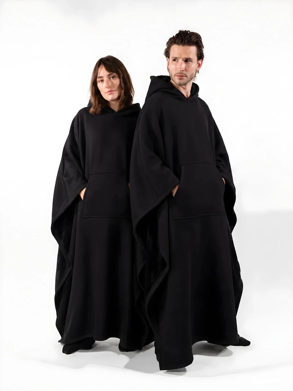 Weighted Faux-Fur Comfort Cloak
