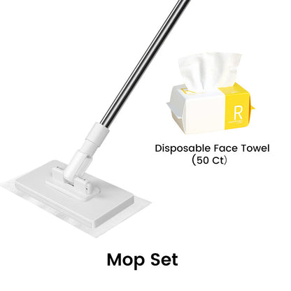🏆 LAST DAY! 70% OFF 🌿💦 Disposable dust mop with 4 reusable covers 🧹✨