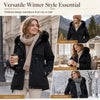 Faux Fur Padded Winter Parka
