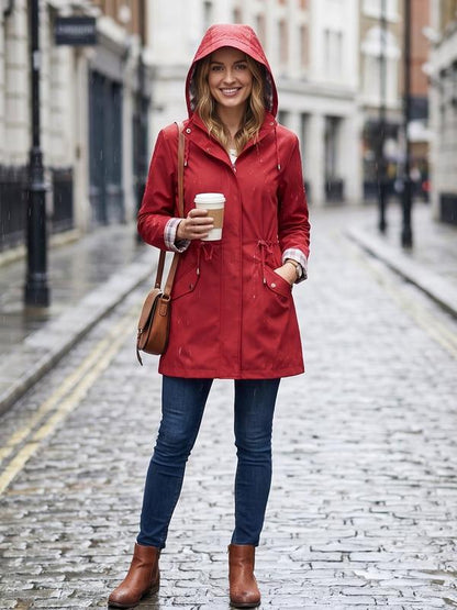💖LAST DAY SALE 50% OFF🧥Women's Chic. Lightweight. Waterproof Jacket 🍃-Unleash Style and Durability in Any Storm!