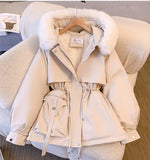 Faux Fur Padded Winter Parka