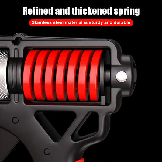 🔥💪11-364 lbs Hand Grip Strengthener Workout ForearmGrip Gripper FingerStretcher Grip Ring Stress Relief for Athletes
