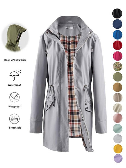 💖LAST DAY SALE 50% OFF🧥Women's Chic. Lightweight. Waterproof Jacket 🍃-Unleash Style and Durability in Any Storm!