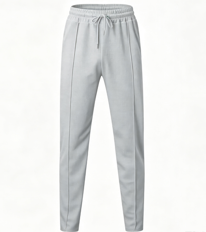 Men's Waffle Knit 2-Piece Casual Sports Set