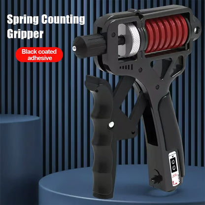 🔥💪11-364 lbs Hand Grip Strengthener Workout ForearmGrip Gripper FingerStretcher Grip Ring Stress Relief for Athletes