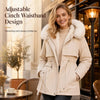 Faux Fur Padded Winter Parka