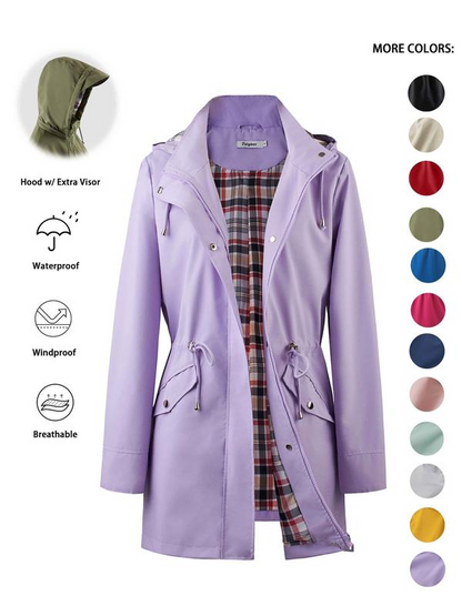 💖LAST DAY SALE 50% OFF🧥Women's Chic. Lightweight. Waterproof Jacket 🍃-Unleash Style and Durability in Any Storm!