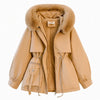 Faux Fur Padded Winter Parka