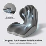Ergonomic Back Support Seat Cushion